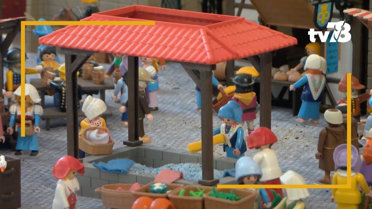 En avant l’histoire avec les Playmobil au château de Breteuil