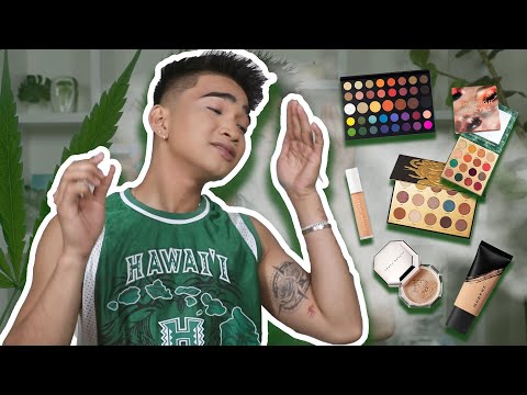 Doing and Reviewing my Makeup LITTY - a mess