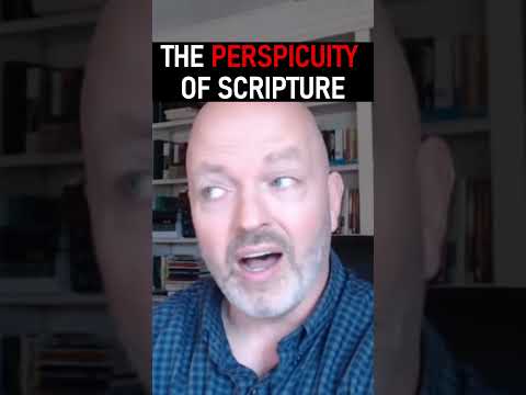 The Perspicuity Of Scripture - Pastor Patrick Hines Podcast #shorts #christianshorts #bible #Jesus