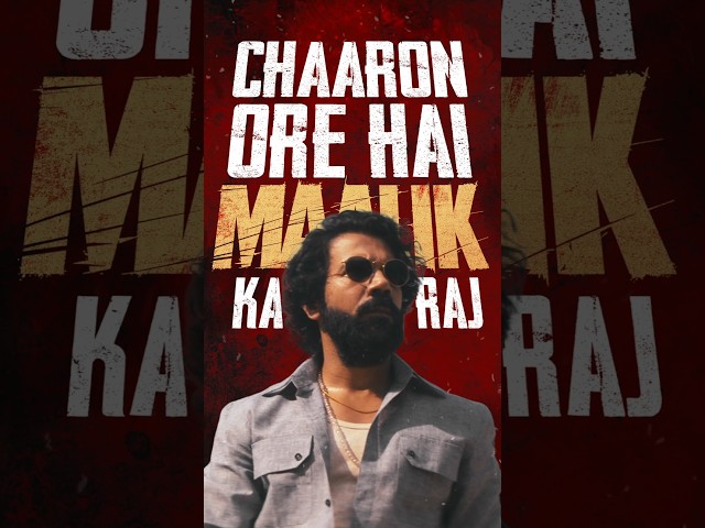 Kone-kone mein ho rahi hai sirf Maalik ki charcha! 💯 #rajkummarrao