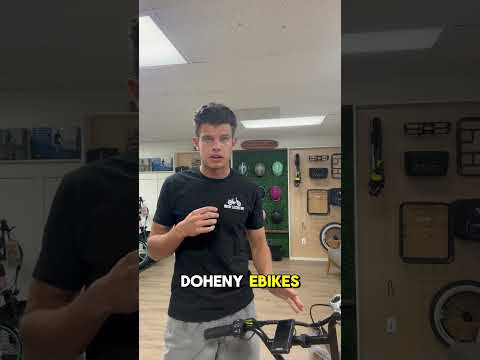 What is the Top Speed of the Doheny E-bikes?