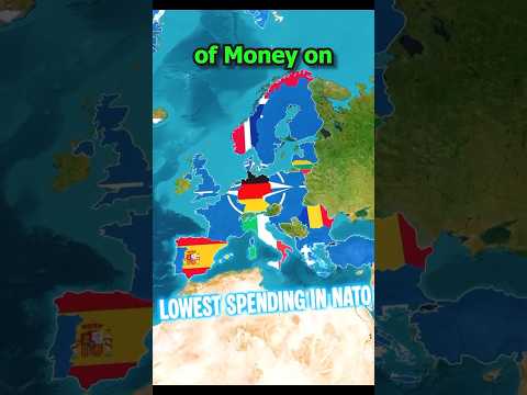 Who spends the least on NATO???🇪🇺😱