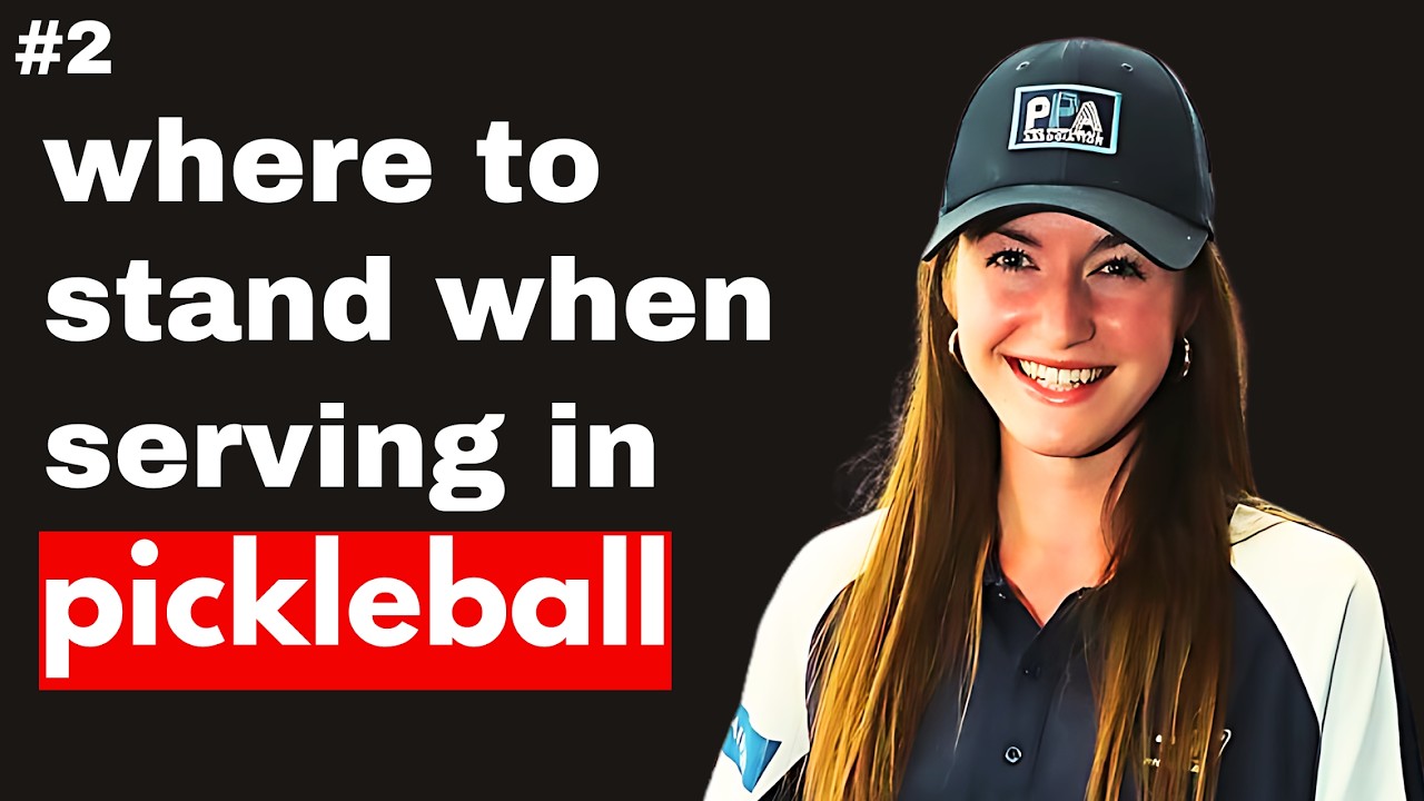 Where to Stand on the Pickleball Court as the Server