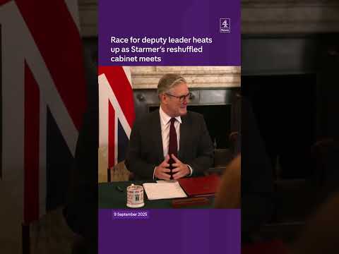 Race for deputy leader heats up as Starmer's reshuffled cabinet meets
