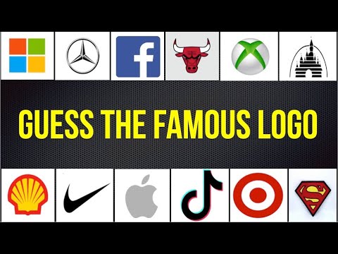 Guess the Logo/ 20 Famous Logos/ Logo Quiz #fun quiz