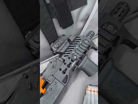 Mini Draco AK SBR vs Steel #Draco #SBR #ak47shorts