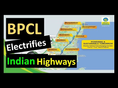 BPCL installs EV charging stations across 50000 km of highways in Kerala, Karnataka, and Tamil Nadu