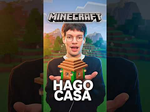 RETO: CONSTRUÍ UNA CASA DE MINECRAFT DE GALLETA Y ASÍ QUEDÓ #asmr #relax #asmrsounds #humor