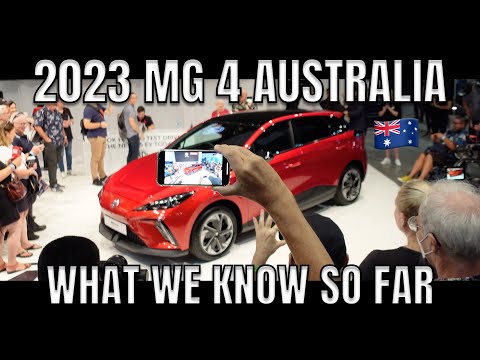 2023 MG 4 AUSTRALIA FIRST LOOK and Pricing: What we know so far
