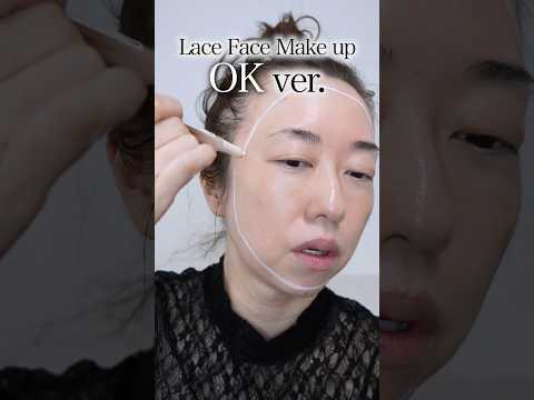 【成功】レースメイクに挑戦してみた!〈Lace Face Make up〉