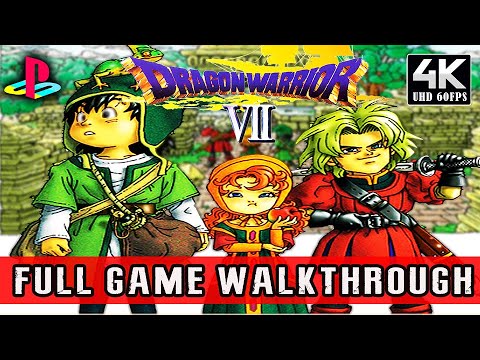 DRAGON WARRIOR 7 (2001) FULL GAME + POST GAME | Complete Walkthrough【4K60ᶠᵖˢ UHD】