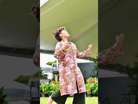 In Honor of Merrie Monarch 2025- The Beautiful Emilie Nanea Dancing the Hula #hula #hips #hawaii