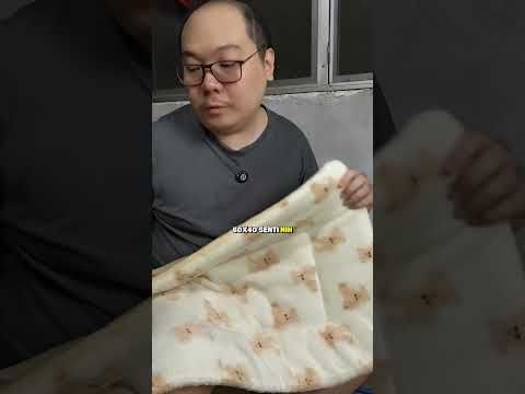 review selimut kucing Pawsitive Vibes