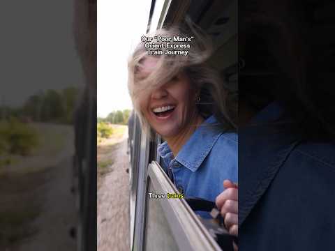 Why did we do this? Our DIY Poor Man’s Orient Express.🚂 #trains #traintravel #europebytrain