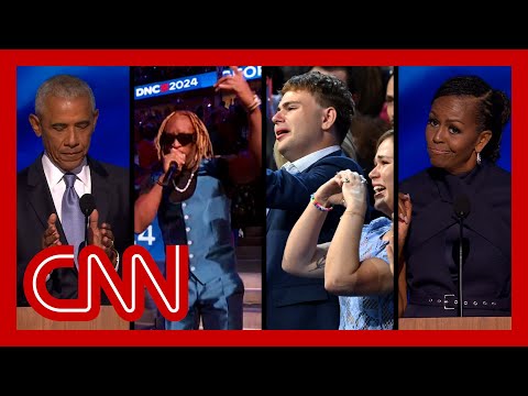 A look back at the viral moments from the Democratic National Convention