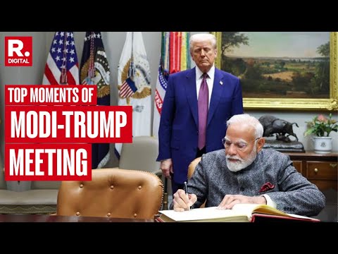 Top Viral Moments from PM Modi & Donald Trump's Meeting | PM Modi U.S Visit