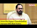 Union Min Rajeev Chandrasekhar Visits Kochi | Interacts With Blast Victims | NewsX