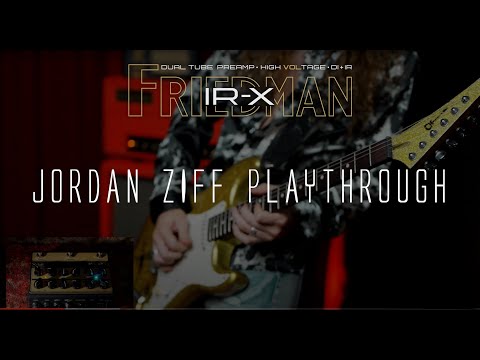 Friedman IR-X. Jordan Ziff play through