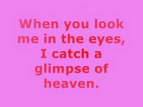 When You Look Me in The Eyes Lyrics