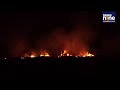 A stubble burning witnessed at a field in Amritsar’s Baba Bakala | News9