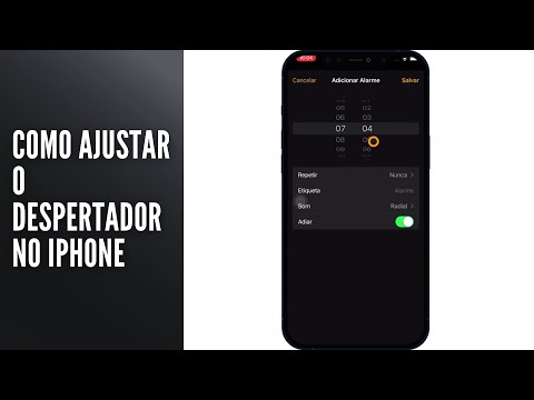 Como Ajustar o Despertador no iPhone