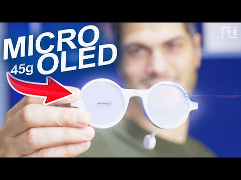 I Tried the Lightest Ai Glasses with a MICRO-OLED Screen!