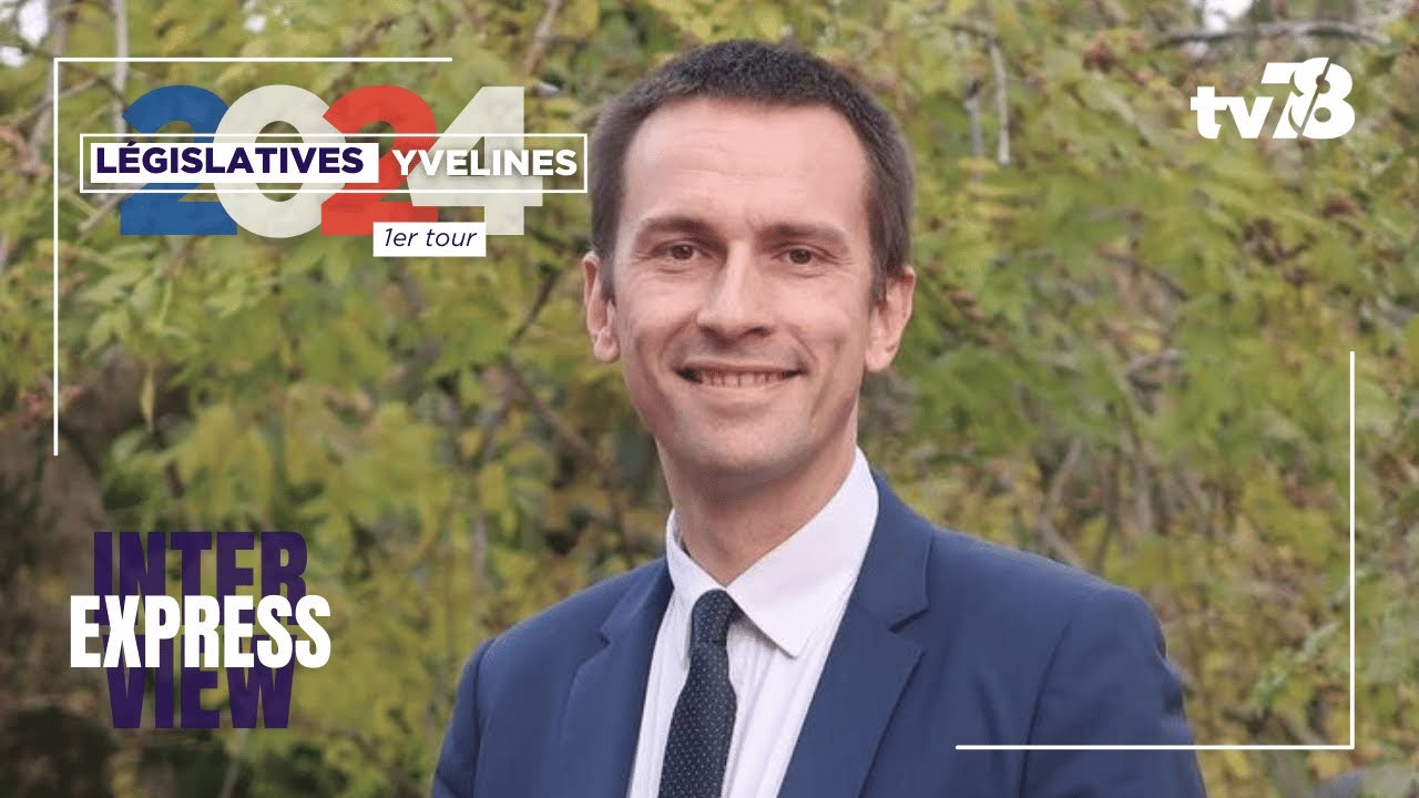 Législatives 2024 : Cyril Nauth, candidat (RN) 8e circonscription des Yvelines.
