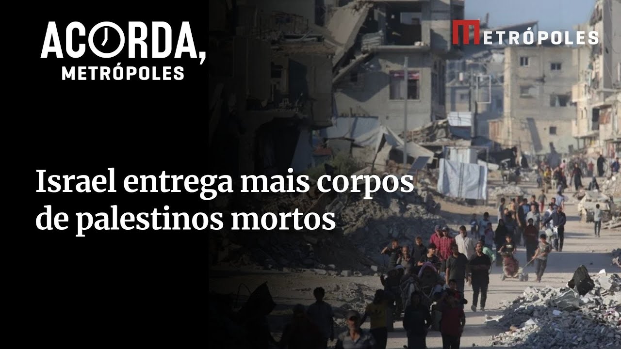 Israel entrega 45 corpos de palestinos mortos à Cruz Vermelha