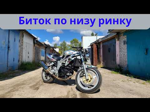 Купив битий Suzuki SV 400 по низу ринку під відновлення