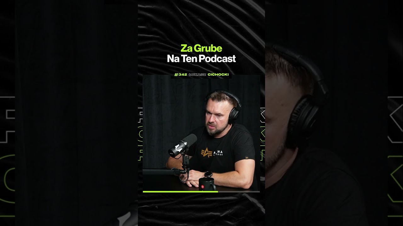 Za Grube Na Ten Podcast – ft. Łukasz Cichocki