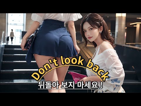 [AI Journey] 뒤돌아 보지 마세요 / Don't look back / 振り向かないでください   #AIJourney #LookBack #스테이블디퓨젼