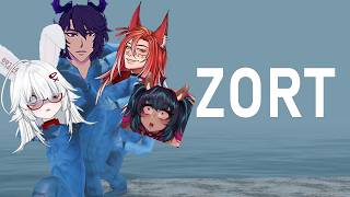 🔴 4 IDIOTS STUCK ON SEA 🔴 #vtuber #zort