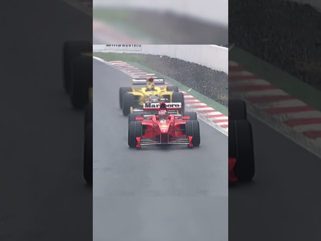 Schumacher stürmte mit Fäusten auf seinen Gegner los! #autos #shorts