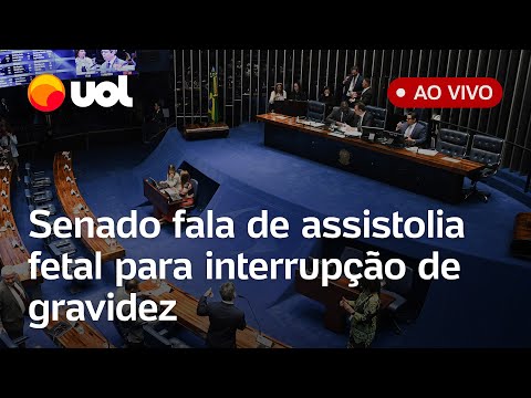 Aborto: Senado debate assistolia fetal para interromper gravidez, decisão do STF e PL 1904; ao vivo