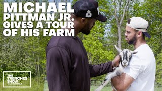 Michael Pittman Jr. Gives a Tour of His Farm to Colts Teammates | The Trenches Show