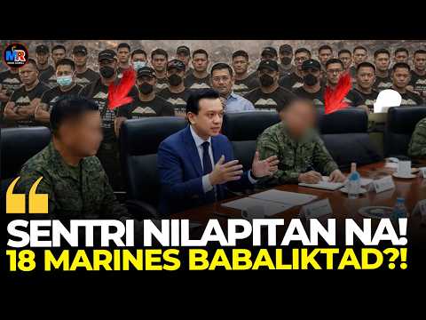 TRILLANES KINAUSAP NA NG 18 MARINES?!