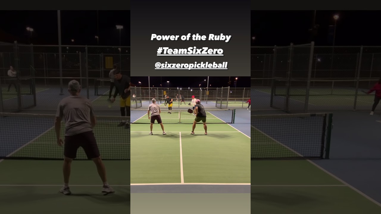 Power of the Ruby #pickleball #shorts