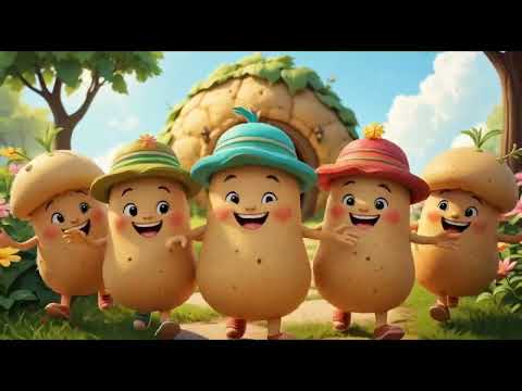 Paanch Chote Aloo |पांच छोटे आलू | Funny Hindi Nursery Rhymes| atrangi littles 