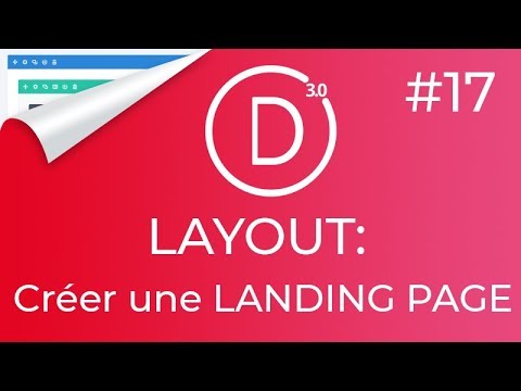 #DIVI 17 - Utiliser un Layout pour créer une LANDING PAGE (détourage & intégration WordPress)