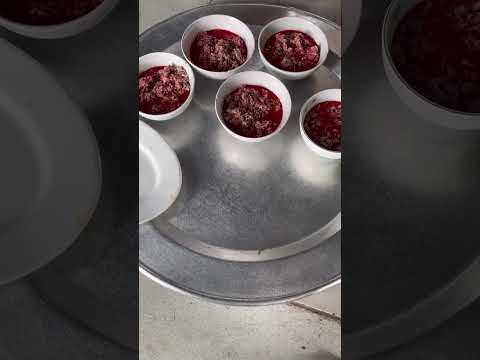 Tiết canh vịt mời các cụ