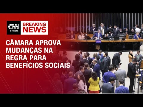 Câmara aprova mudanças na regra para benefícios sociais | CNN PRIME TIME