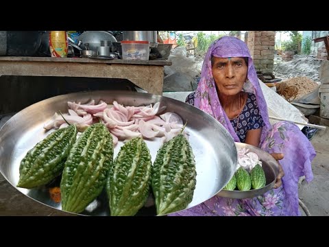 Karela <strong>Ki</strong> Sabji Recipe  |  Village Style Karela <strong>Ki</strong> Sabji Recipe