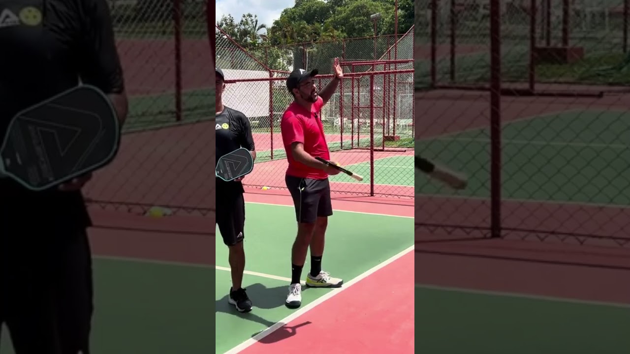 COMO FAZER O TOP SPIN ROLL PT 09 #sport #sports #pickleball #tennis #shorts #short #shortvideo