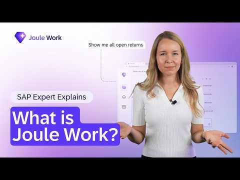 Joule Work: One Place to Direct Business AI