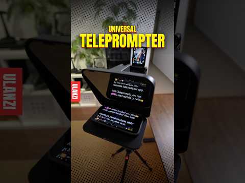 Rakam video tanpa GAGAP - Ulanzi Universal Teleprompter