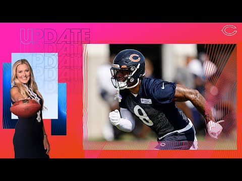 Update: New faces impress at first training camp practice | Chicago Bears video clip