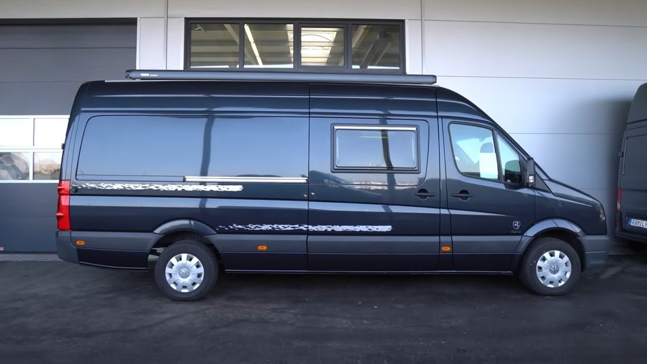 HRZ Racing Wohnmobil – VW Crafter 6,96m mit Motorrad-Transport deluxe!