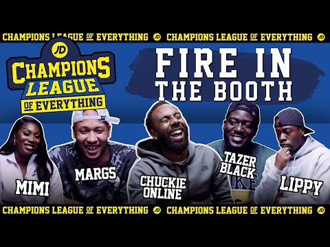jdsports.co.uk & JD Sports Discount Code video: WHO HAS THE GREATEST EVER FIRE IN THE BOOTH????!?!?!?! | CHAMPIONS LEAGUE OF EVERYTHING