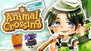 【Animal Crossing: New Horizons】 First Week on Gin Isle 【NIJISANJI EN |