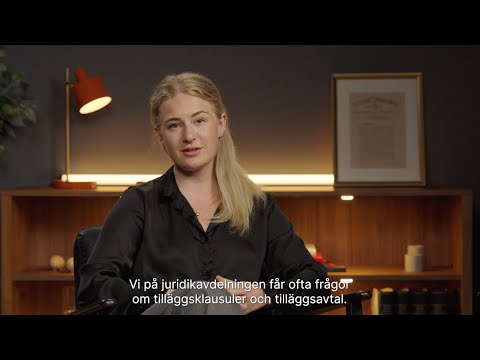 Tilläggsavtal & tilläggsklausuler – det ska du tänka på